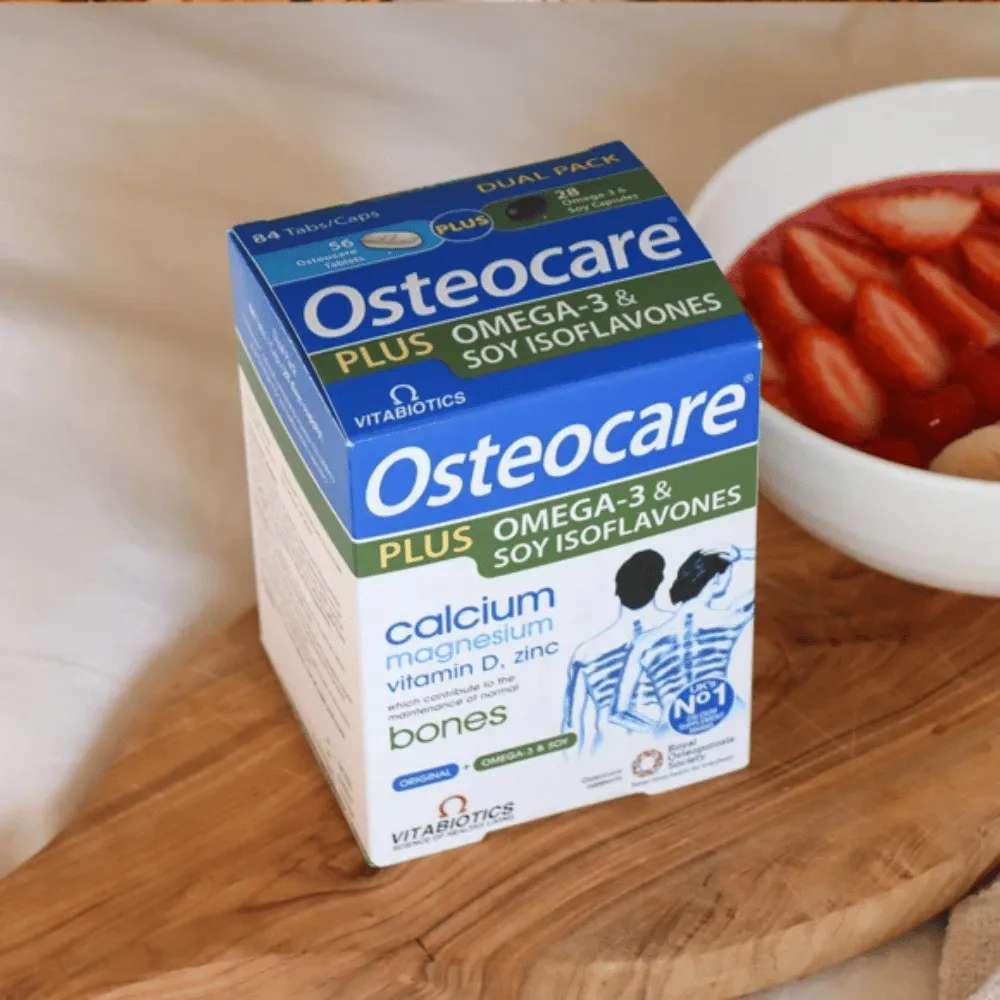 Osteocare Plus Omega-3 And Soy Isoflavones - 56 Pack - Image 3