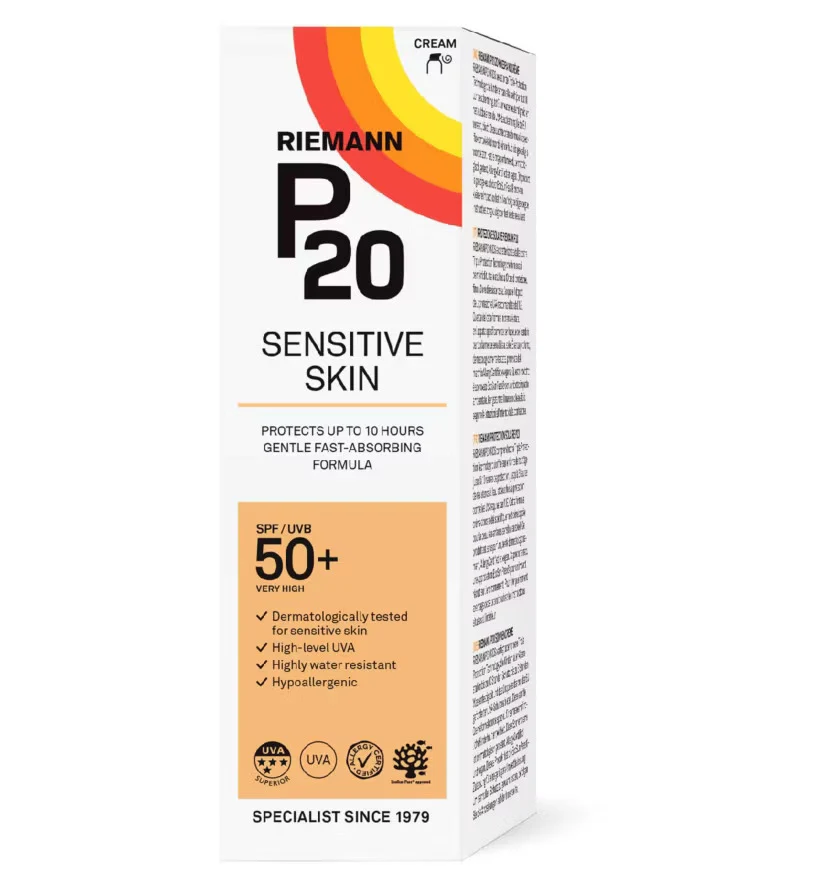 P20 Sun Protection Sensitive Cream SPF50+ - 100ml
