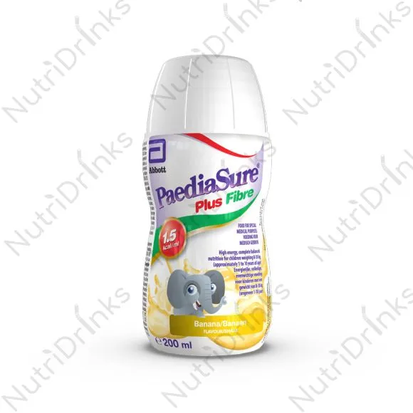 Paediasure Plus Fibre Banana Bottles - 30 x 200ml