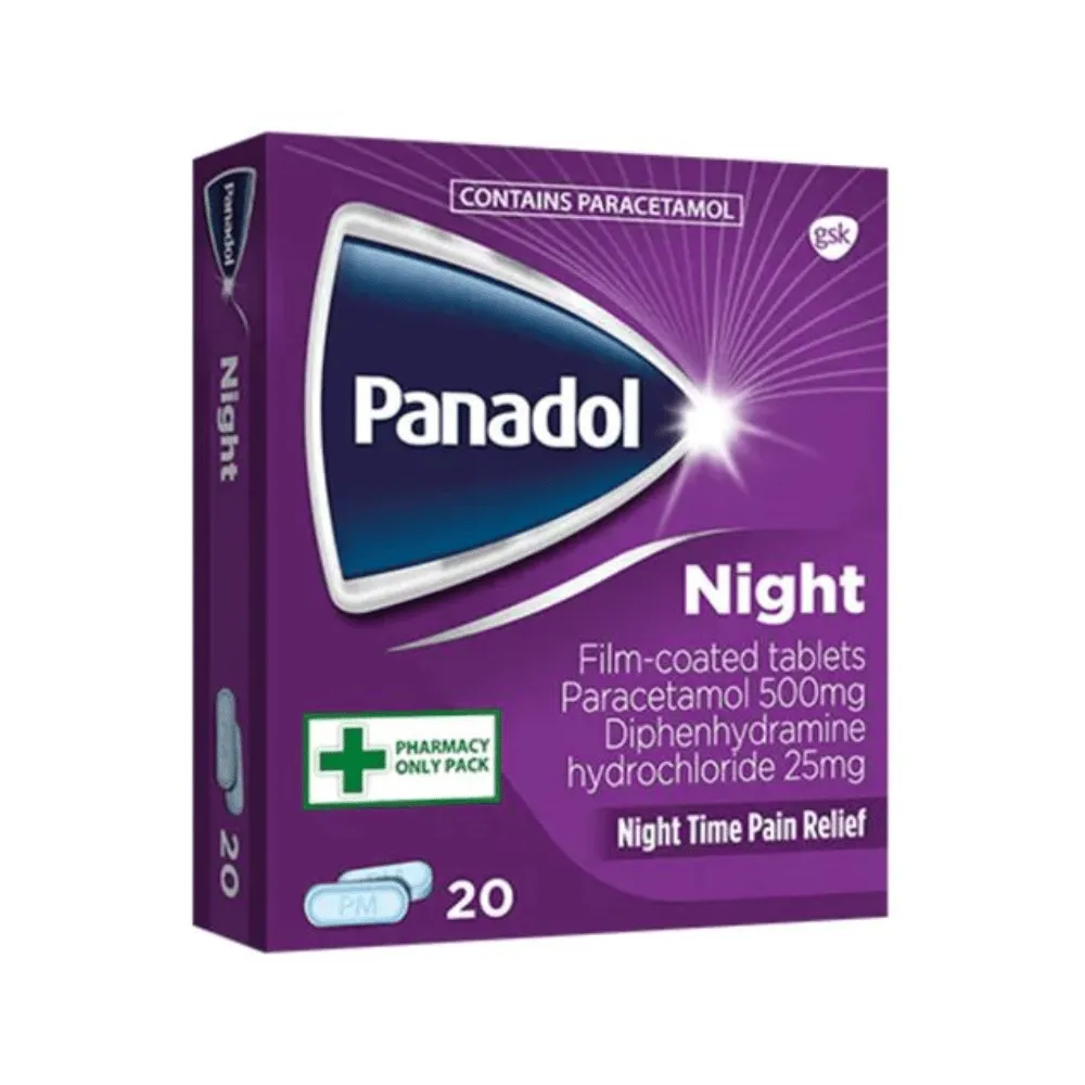 Panadol Night Tablets - 20 Pack - Image 2