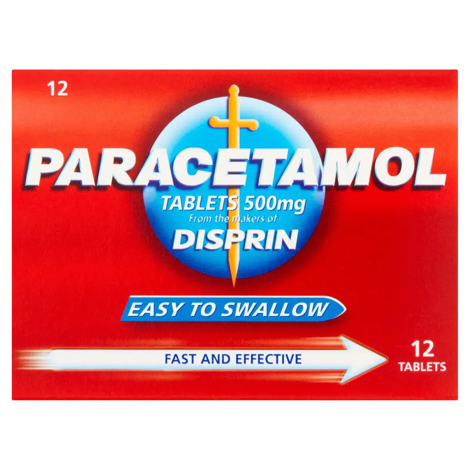Paracetamol 500mg Tablets - 12 Pack