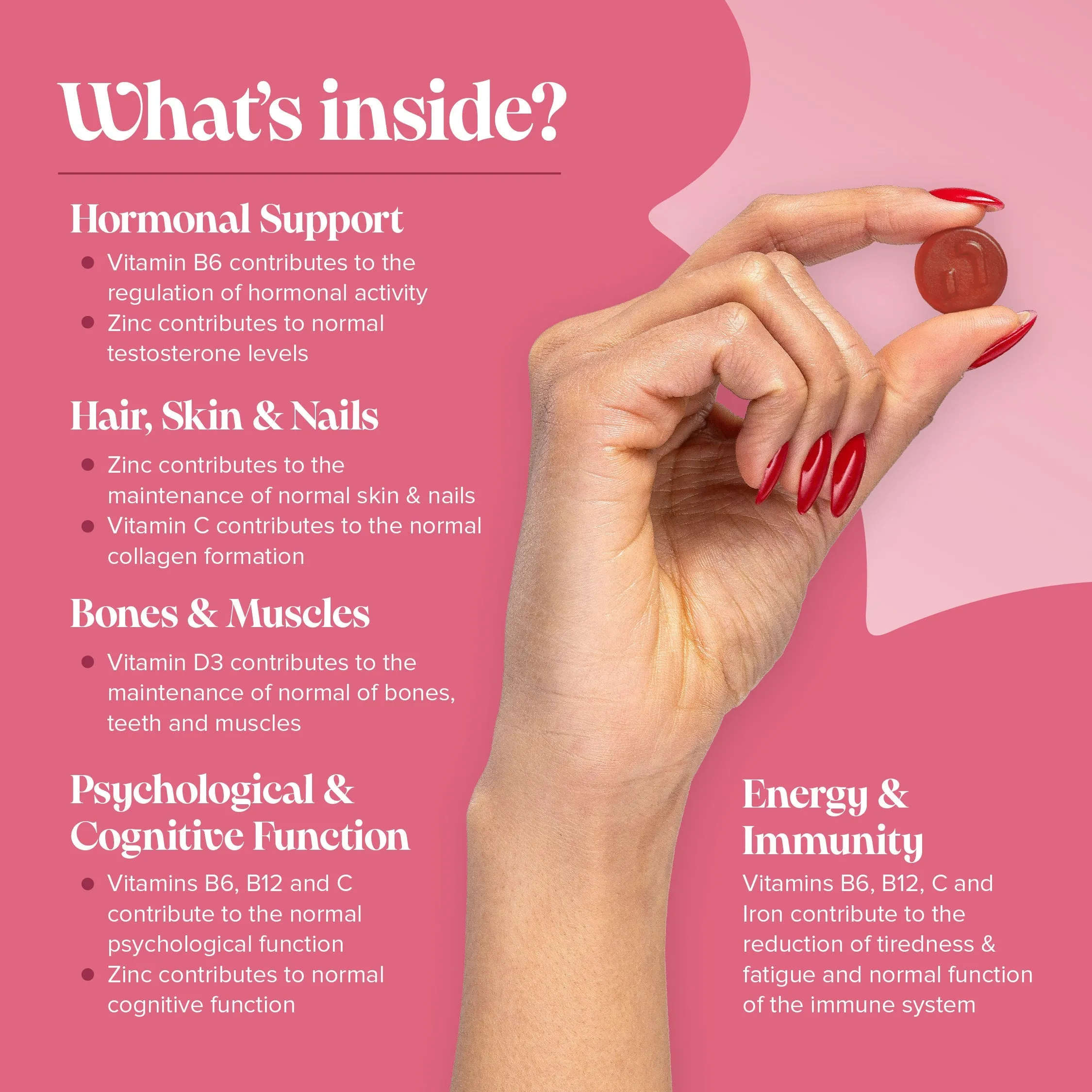 Novomins Peri-Menopause Gummies - 60 Pack - Image 3
