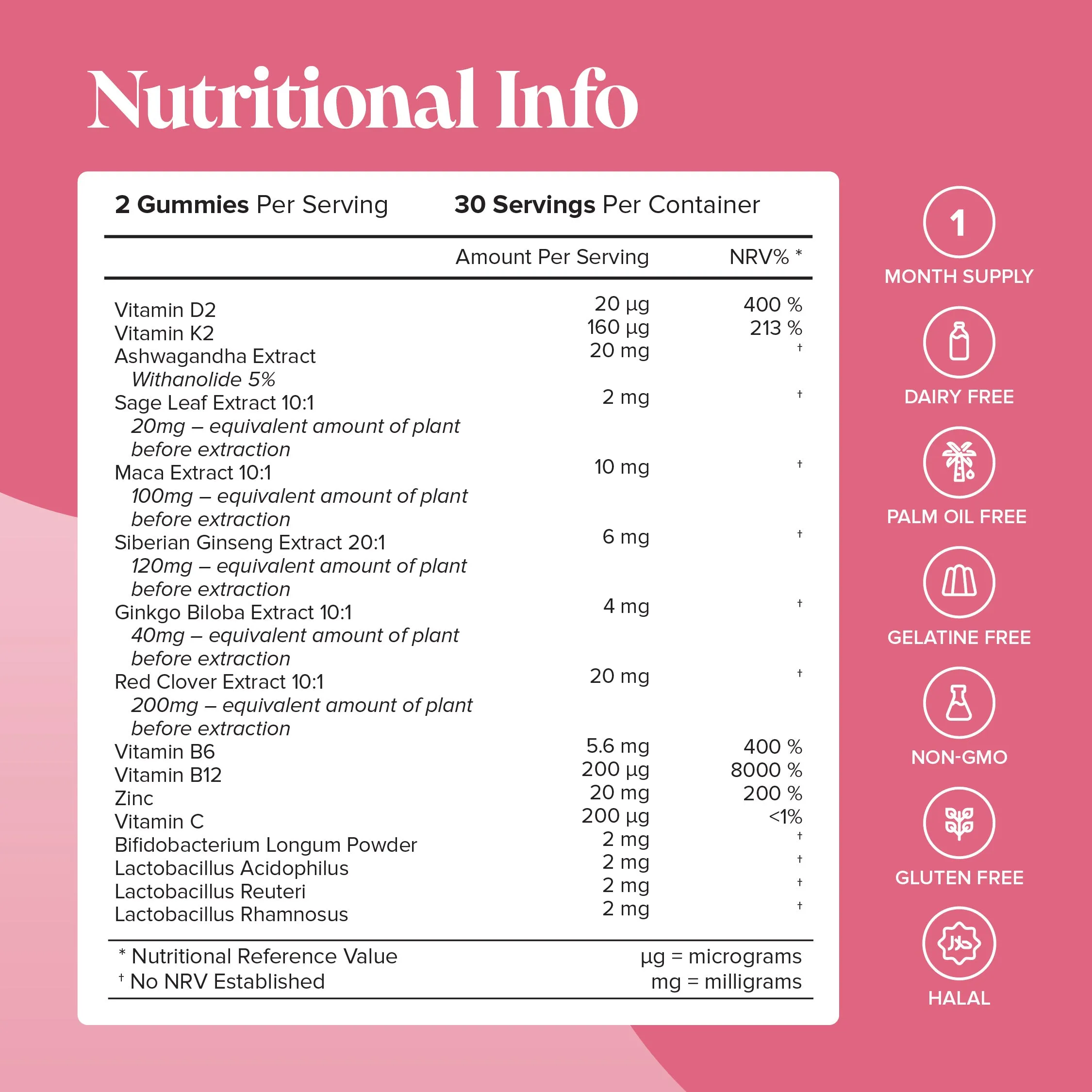 Novomins Peri-Menopause Gummies - 60 Pack - Image 4