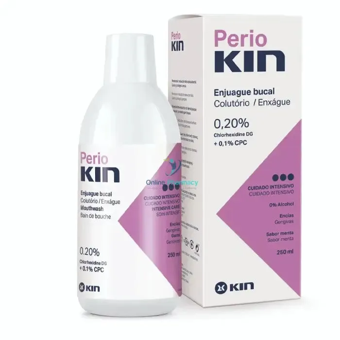 Perio Kin Chlorhexidine 0.2% Mouthwash - 250ml
