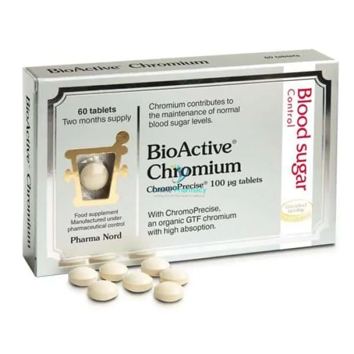 Pharma Nord BioActive Chromium 100mcg - 60 Pack