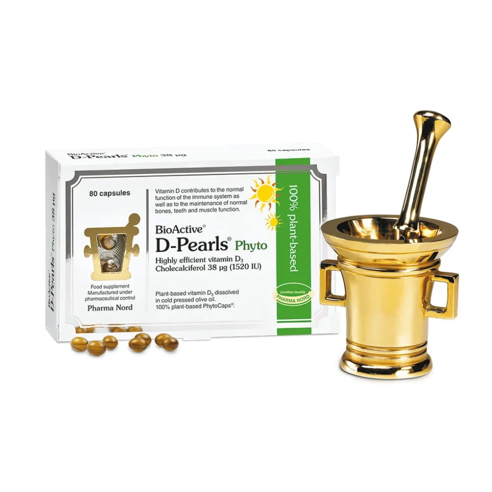 Pharma Nord Bioactive Dpearls Phyto 38ug - 80 Pack