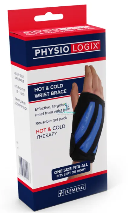 Physiologix Hot/Cold Reusable Wrist Therapy Brace