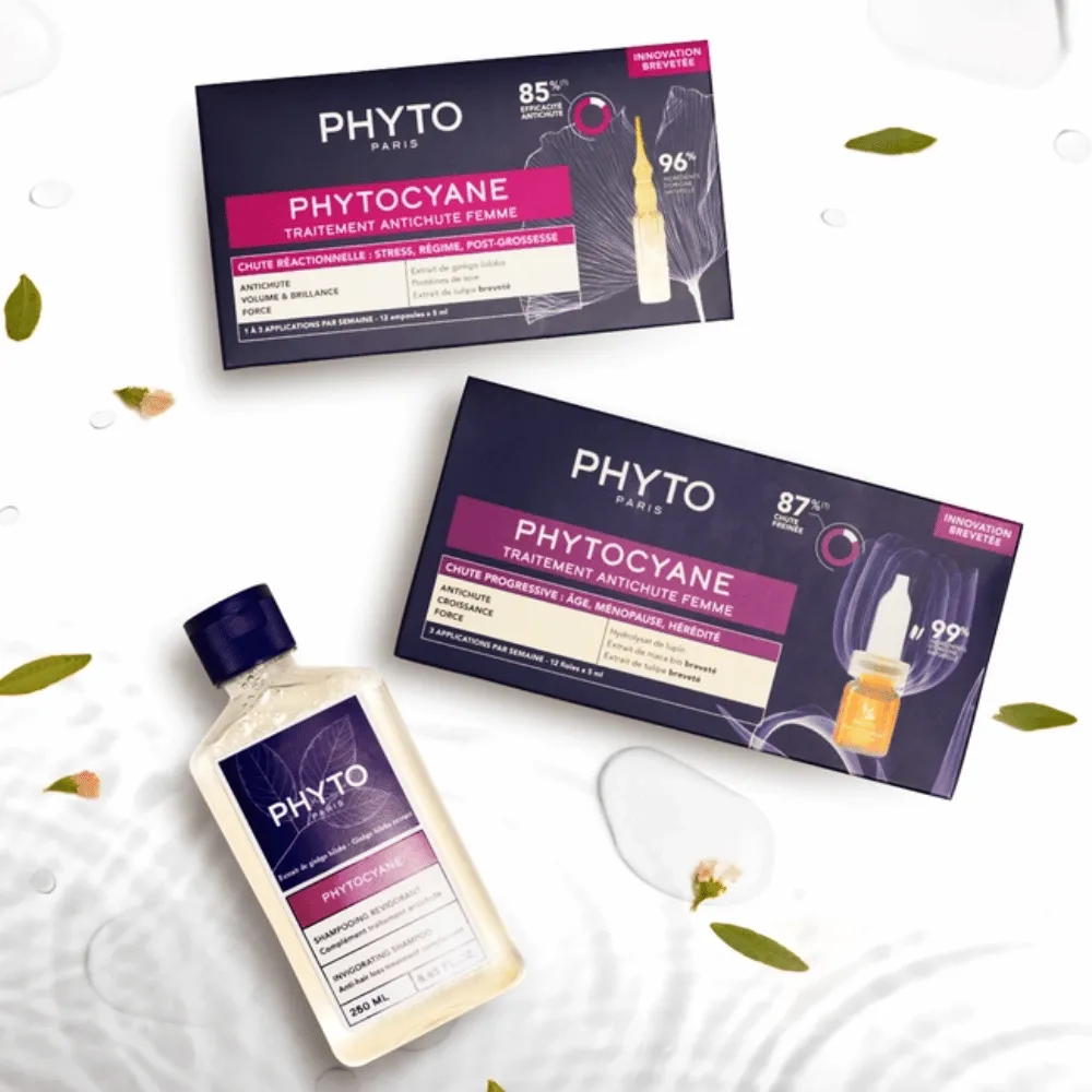 Phyto Phytocyane Invigorating Shampoo 250ml - Image 2