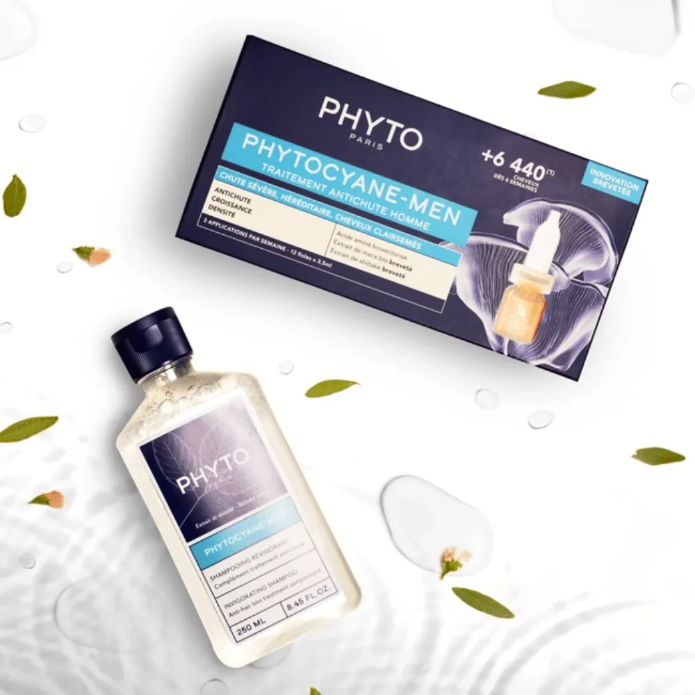 Phyto Phytocyane Men Shampoo 250ml - Image 2