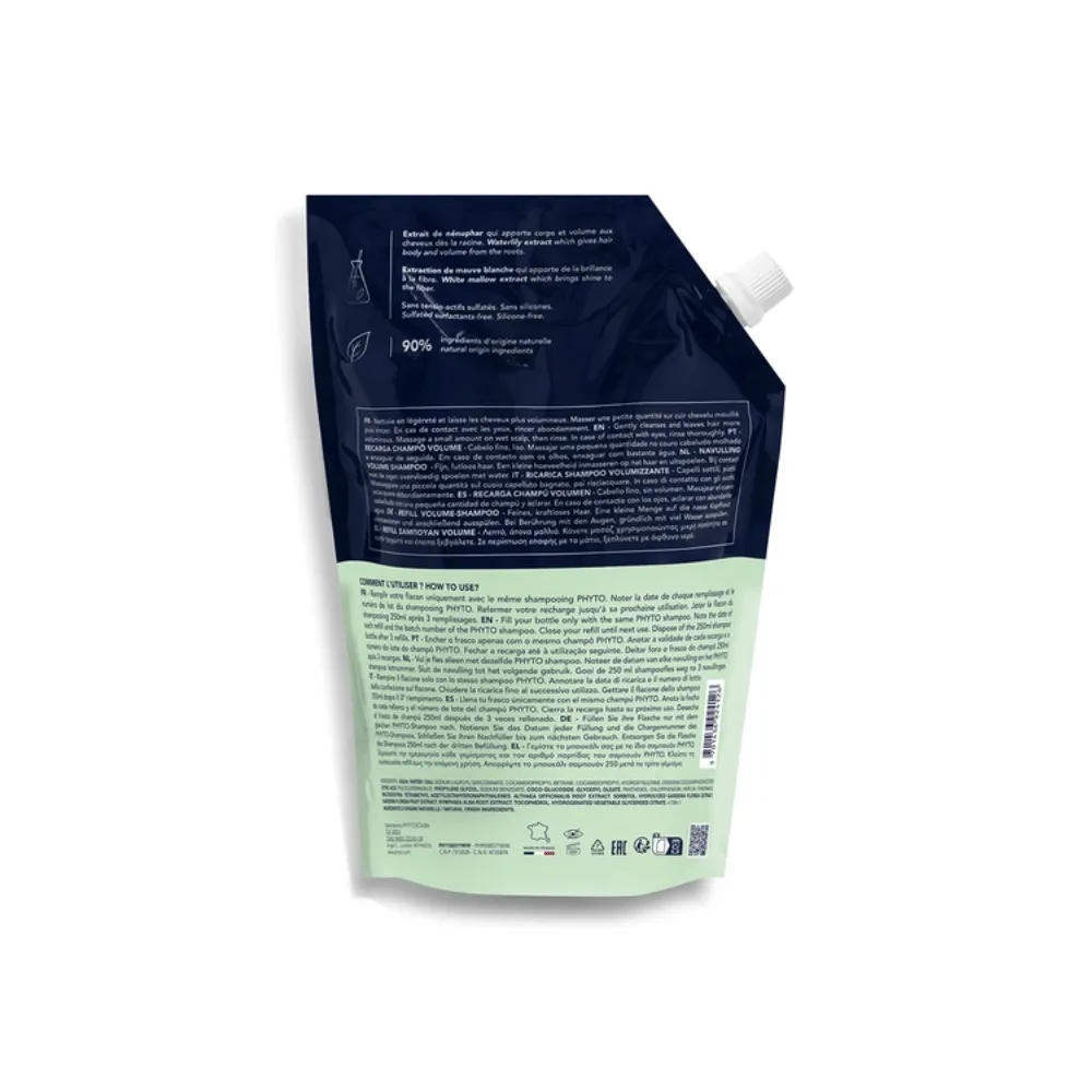 Phyto VOLUME Shampoo Refill 750ml - Image 3