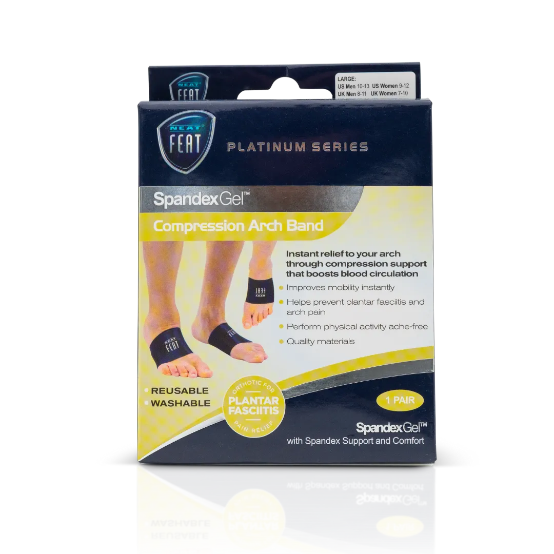 Platinum Series Spandex Gel Compression Arch Band - Image 2