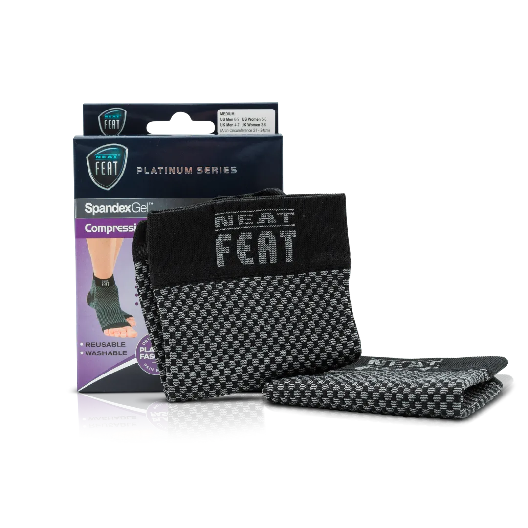 Platinum Series Spandex Gel Compression Arch Sock - 1 Pair