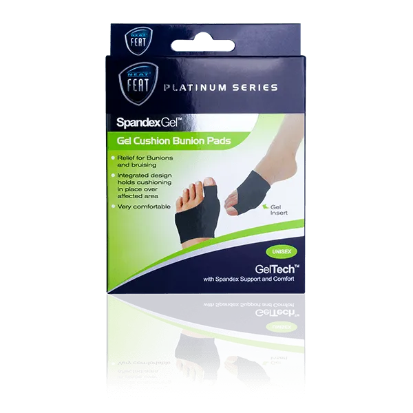 Platinum Series Spandex Gel Cushion Bunion Pads - 1 Unit