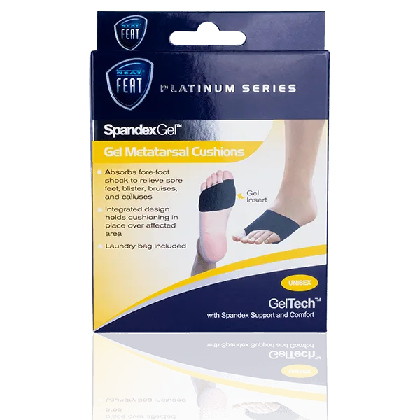 Platinum Series Spandex Gel Metatarsal Cushion - 1 Unit