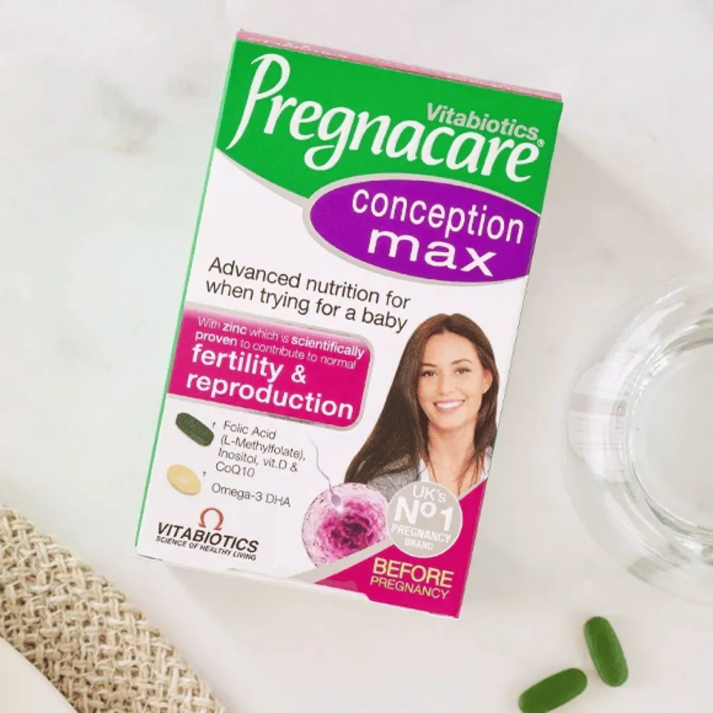 Vitabiotics Pregnacare Conception Max- 84 Pack - Image 3