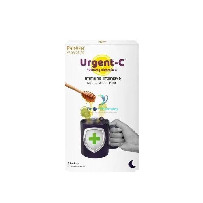 ProVen Probiotics Urgent-C Immune Intensive Night-Time Support - 7 Sachets