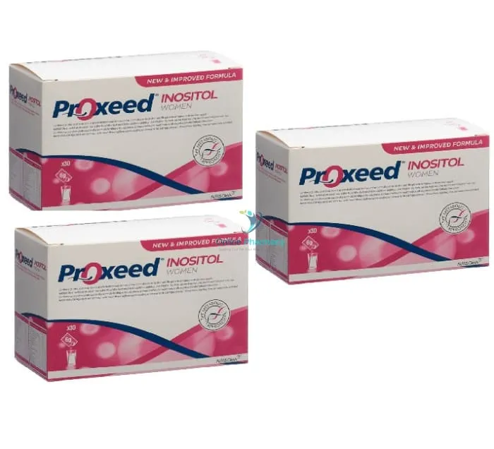 Proxeed Women Inositol 3 Month Supply - 3 x 30 Pack