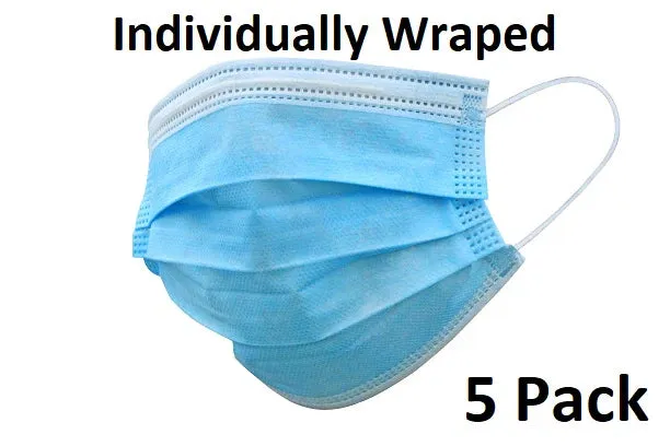 Pulse Facemasks - 5 Pack