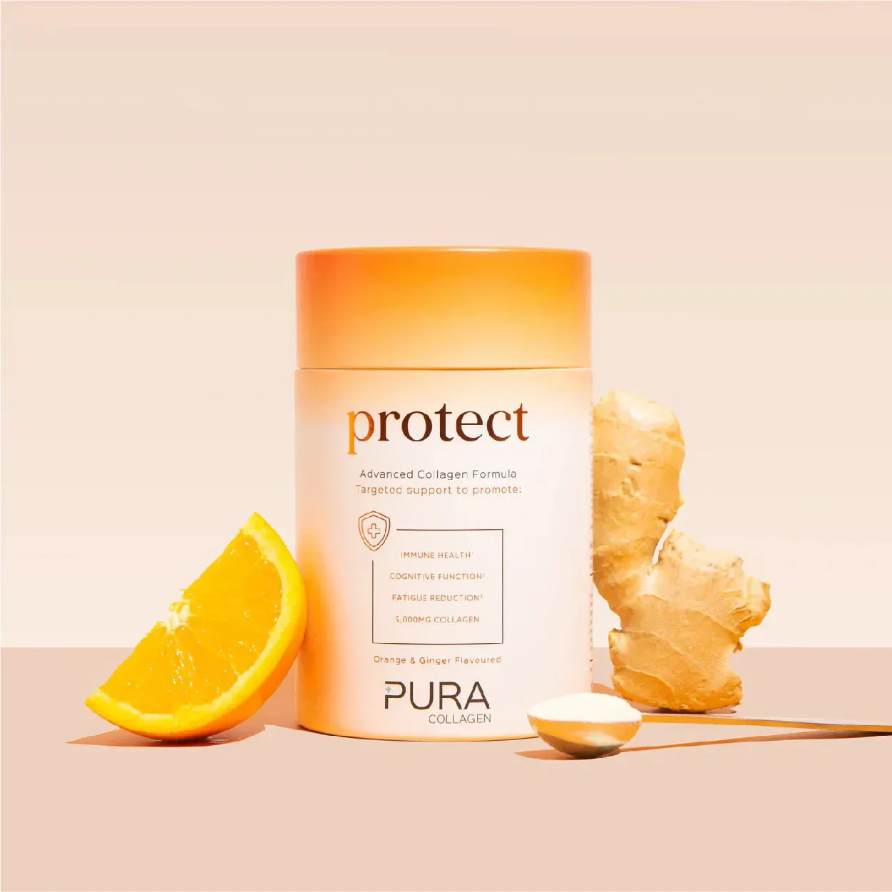 Pura Collagen Protect 200G - Orange & Ginger - Image 4