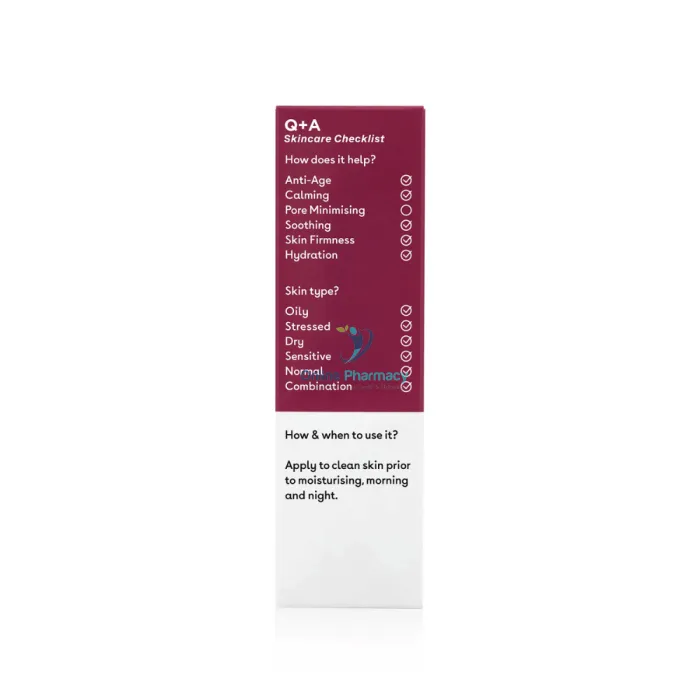 Q+A Hyaluronic Acid Facial Serum 30ml - Image 4