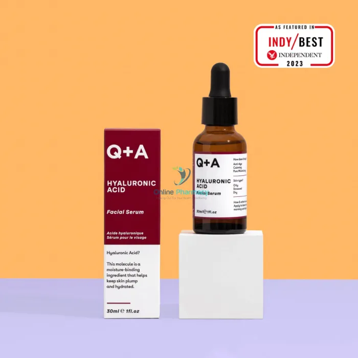 Q+A Hyaluronic Acid Facial Serum 30ml - Image 5