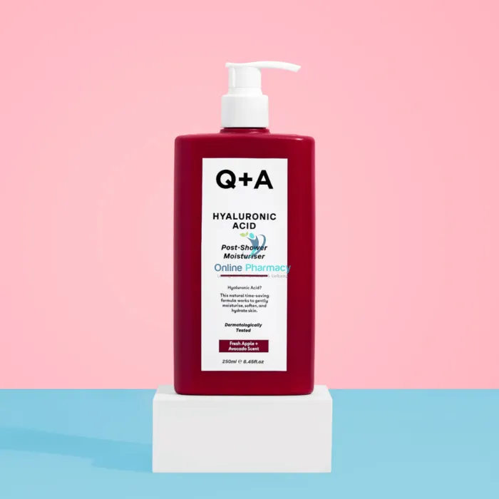 Q+A Hyaluronic Acid Post-Shower Moisturiser 250 ml - Image 3