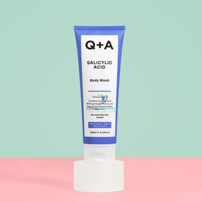 Q+A Salicylic Acid Body Wash 250ml - Image 3