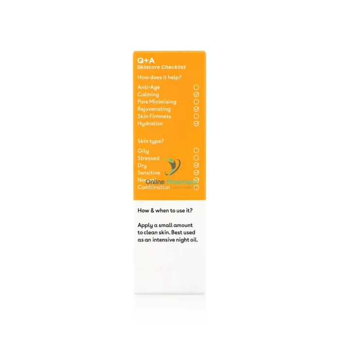 Q+A Superfood Facial Oil 30ml - Image 4