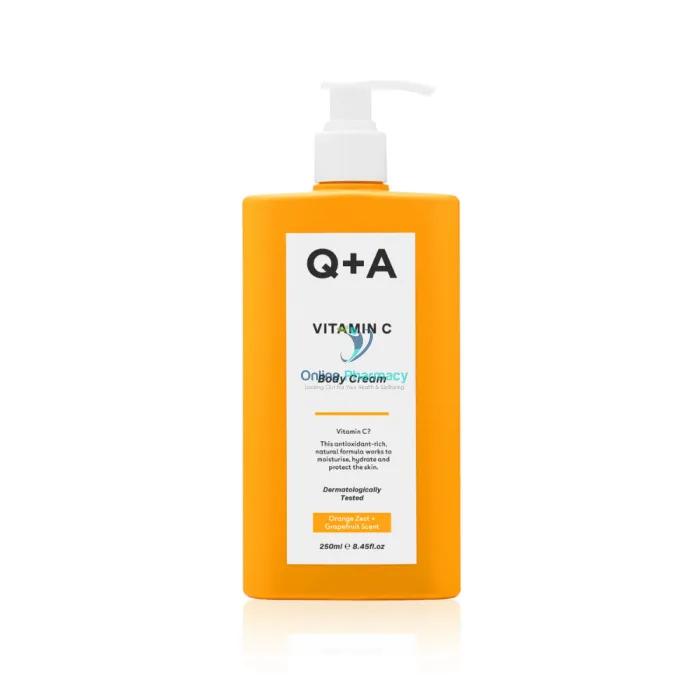 Q+A Vitamin C Body Cream 250ml