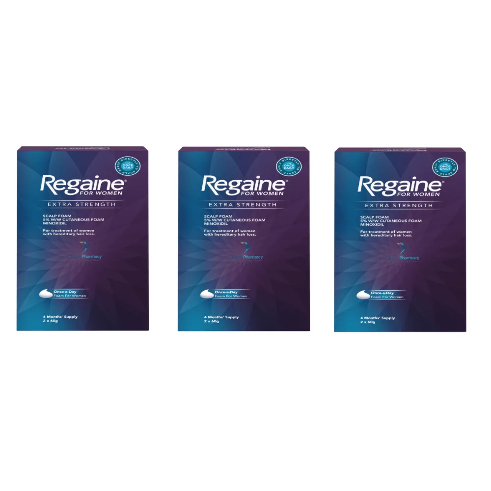 Regaine 5% Foam For Women - 6 x 60g (12 Month Supply)