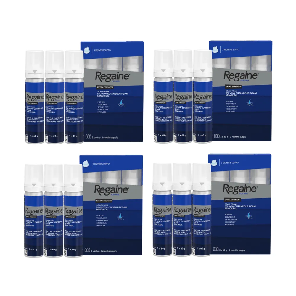 Regaine (minoxidil) 5% Foam For Men - 12 Month Supply - Image 2