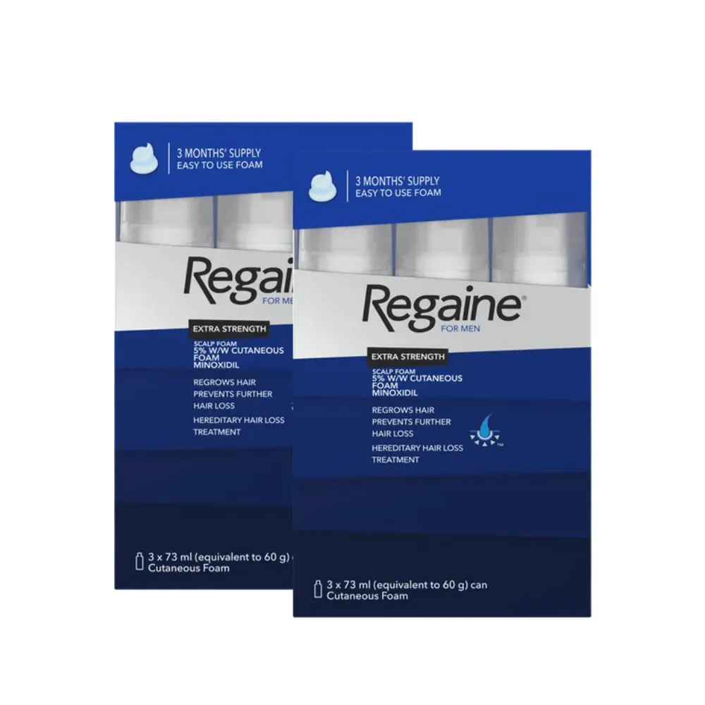 Regaine (minoxidil) 5% Foam For Men - 6 Month Supply - Image 3