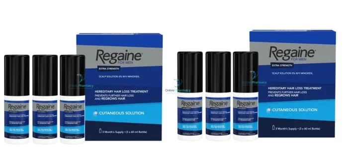 Regaine (minoxidil) 5% Solution For Men and Women (6 Month Supply) - 6 x 60ml Pack - Image 2