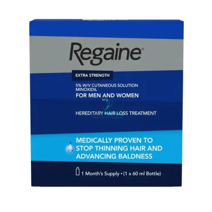 Regaine (minoxidil) 5% Solution For Men and Women (1 Month Supply) - 60ml - Image 2