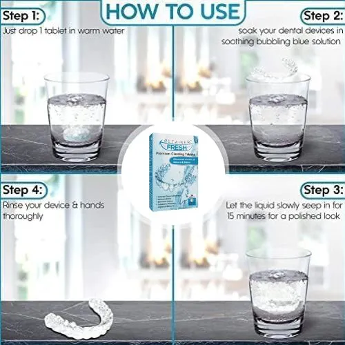 Retainer Fresh Cleaning Tablets - Image 2