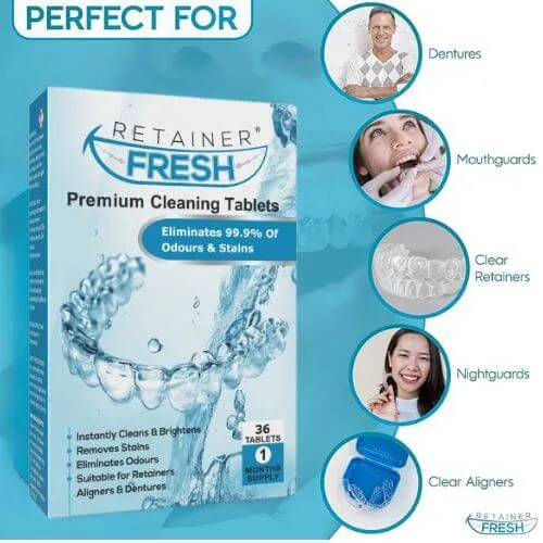 Retainer Fresh Cleaning Tablets - Image 3