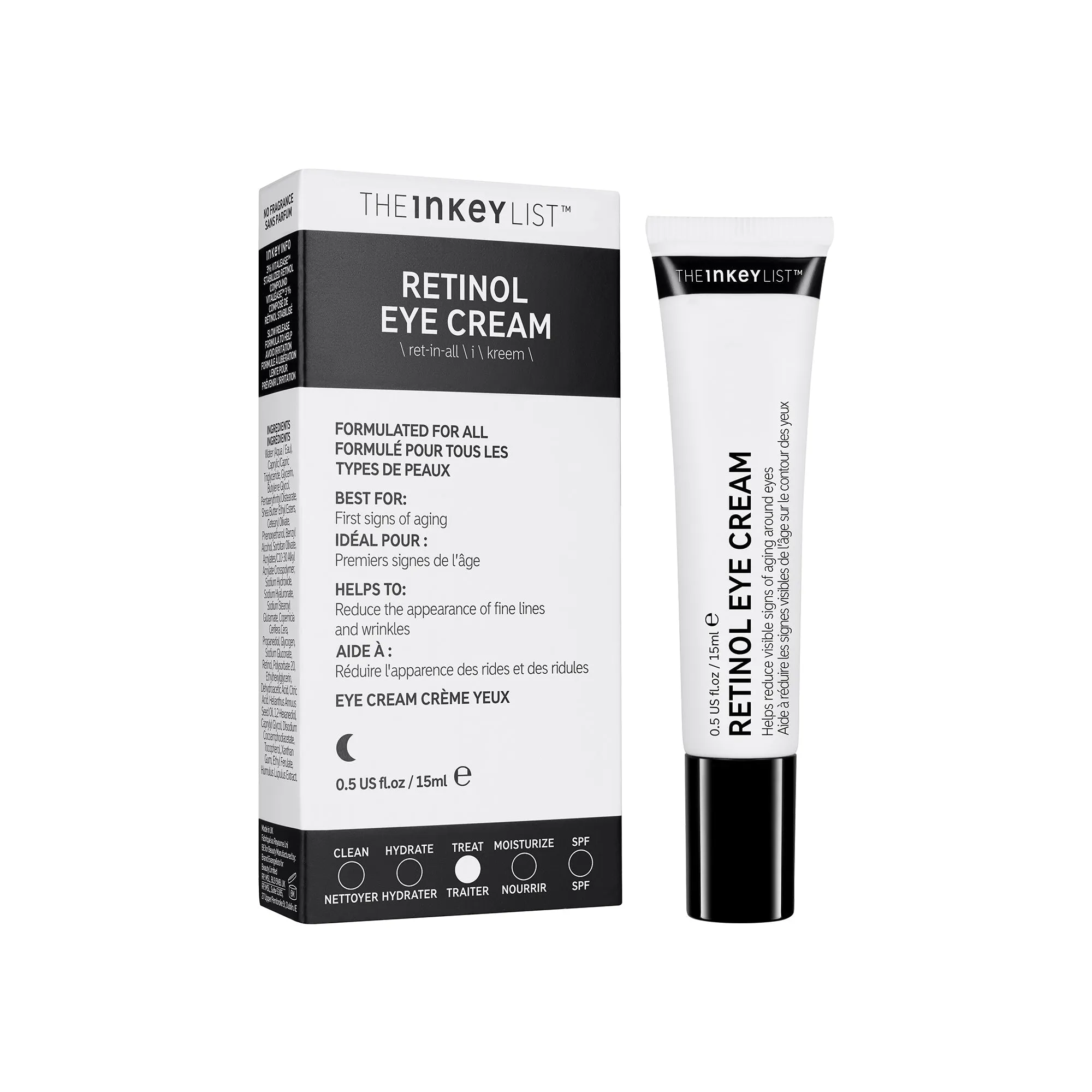 The Inkey List Retinol Eye Cream - 15ml - Image 2