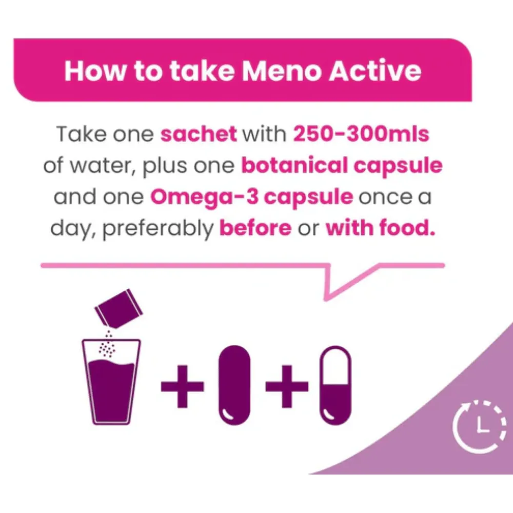 Revive Active Meno Active Max Daily Support - 30 Sachets & 30 Capsules - Image 2