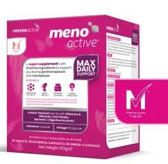 Revive Active Meno Active Max Daily Support - 30 Sachets & 30 Capsules - Image 3