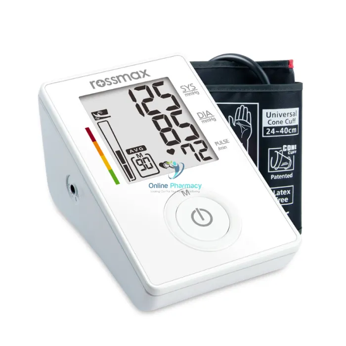 Rossmax Arm BP Monitor - Low Level - 1 Pack