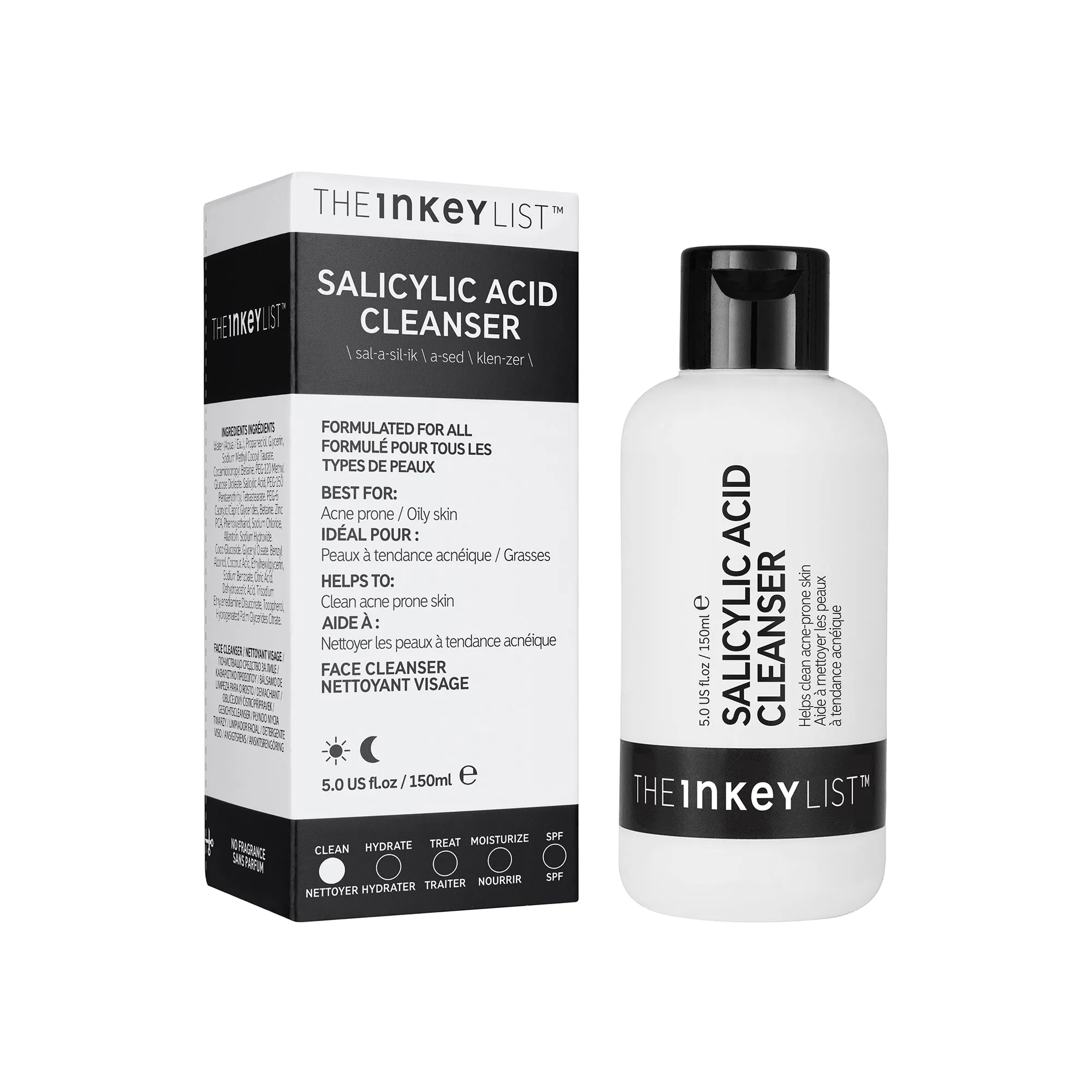 The Inkey List Salicylic Acid Cleanser - 150ml - Image 2