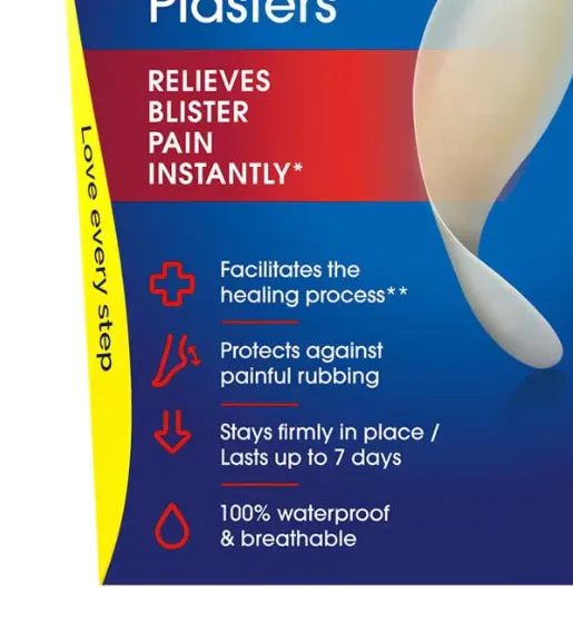 Scholl Blister Plasters Large - 5 Pack