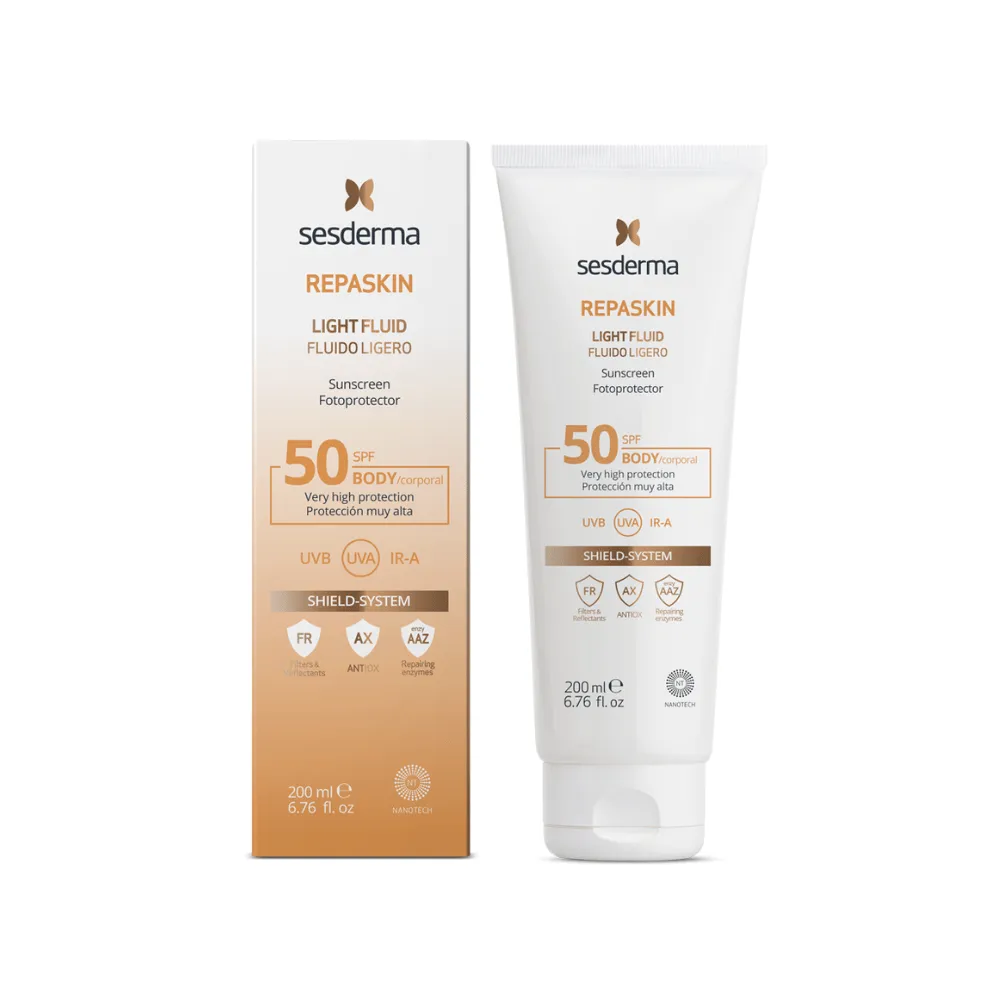 Sesderma Repaskin Light Fluid For Body SPF50 200ml - Image 2
