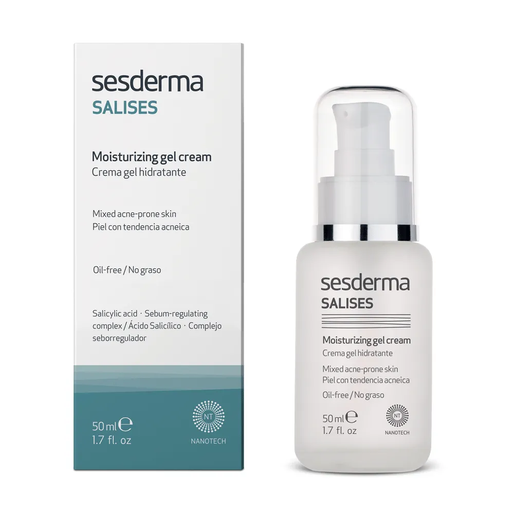 Sesderma Salises Moisturizing Cream Gel 50ml - Image 2