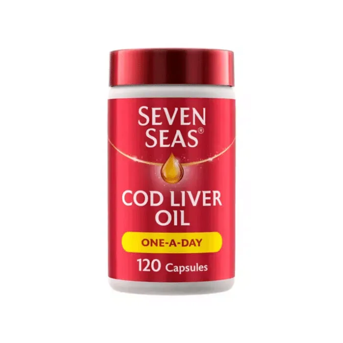 Seven Seas Omega-3 Cod Liver Oil - 60 / 120 Capsules - Image 2