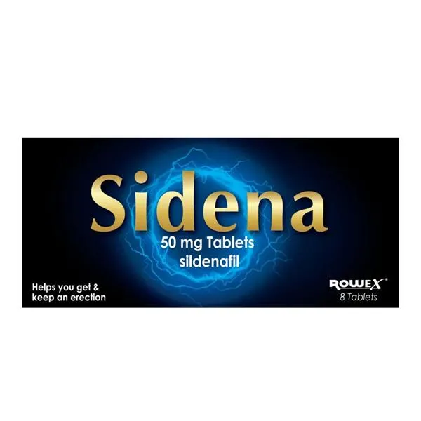 Sidena (Sildenafil) 50mg Tablets - 4/8 Pack - Image 4