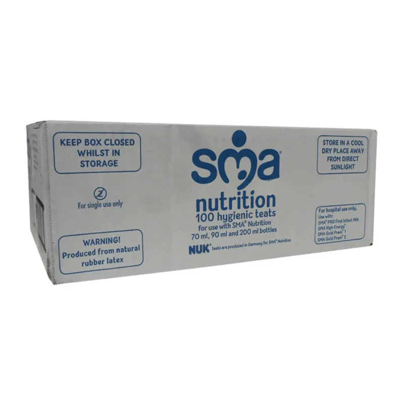 SMA Hygienic Teats - 100 Pack - Image 2