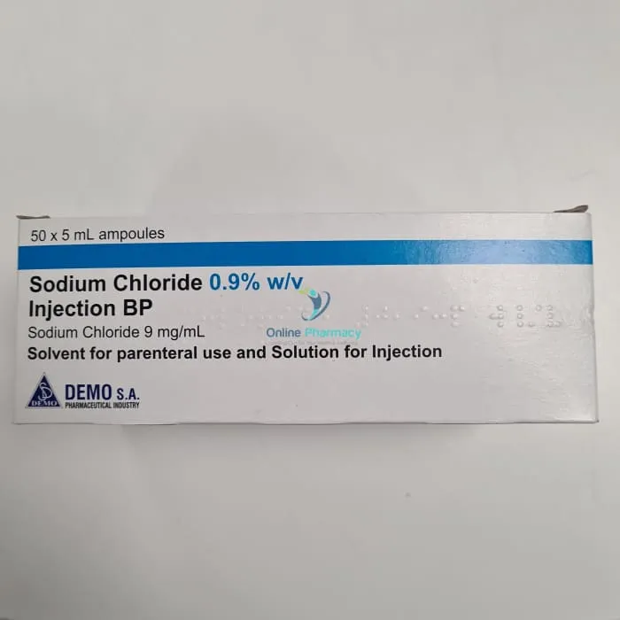 Sodium Chloride 0.9% 5ml - 50 Pack