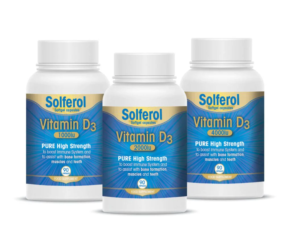 Solferol Softgel Caps 4000IU - 90 Pack