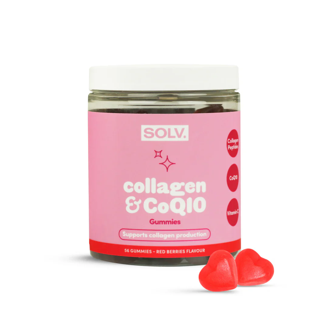 SOLV Collagen & CoQ10 Gummies - 56 Pack